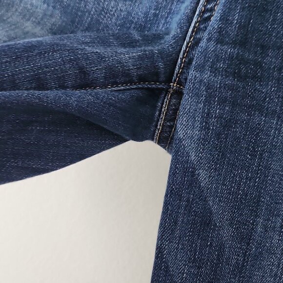 PAIGE | Denim Blue Jeans Verdugo Ankle Sandy Legging Frayed Hem Stretch sz 27 - Picture 6 of 6